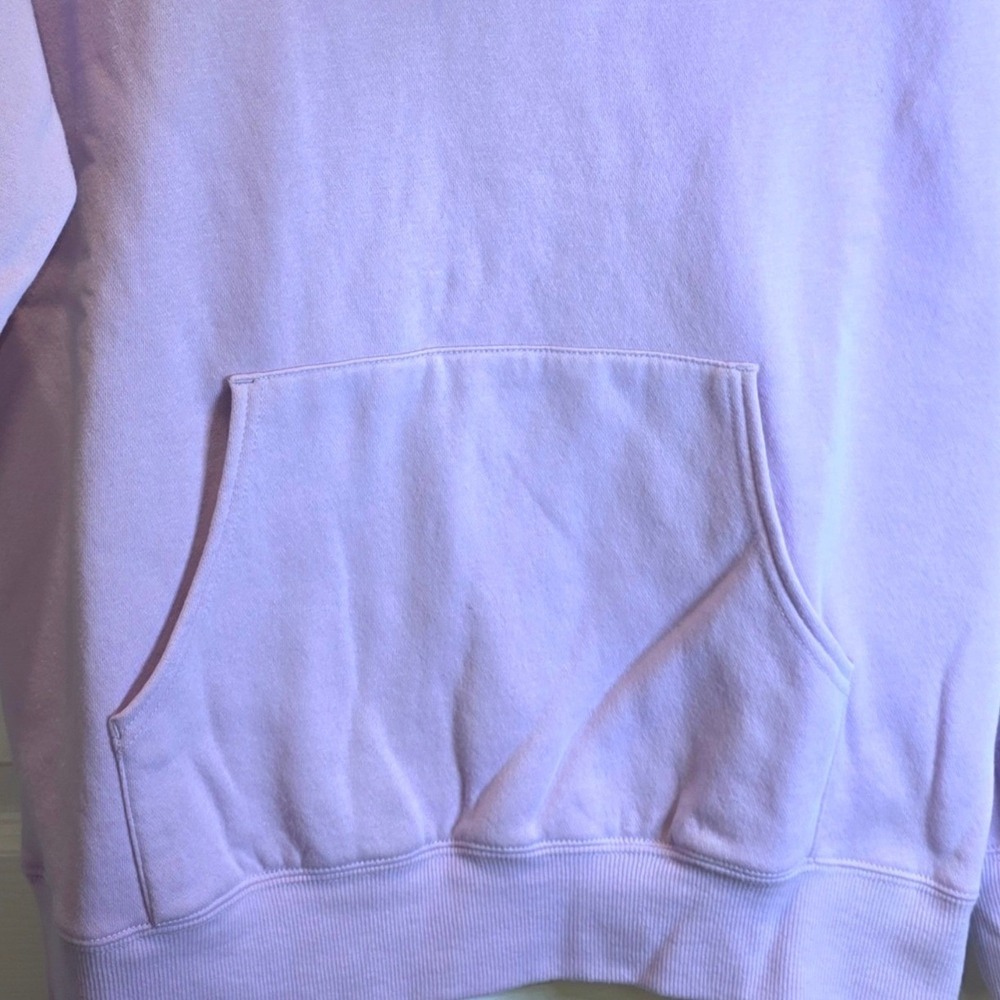 Columbia Hoodie Sweatshirt Pullover Womens Medium Purple‎ Mountain Lake Graphic - Picture 6 of 9